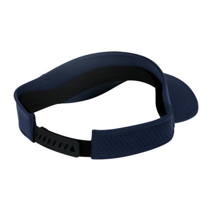 Custom Ahead Scuba Visor - Navy Back View Custom Ahead Scuba Visor - Navy Back View
