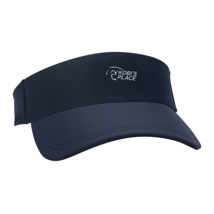 Custom Ahead Scuba Visor - Navy Side View Custom Ahead Scuba Visor - Navy Side View