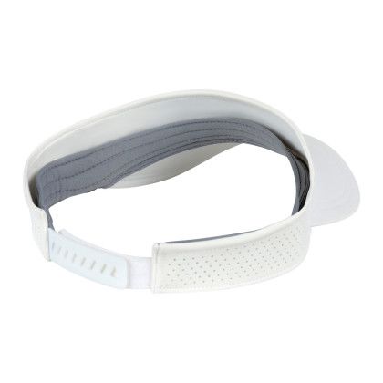 Custom Ahead Scuba Visor - White Back View 