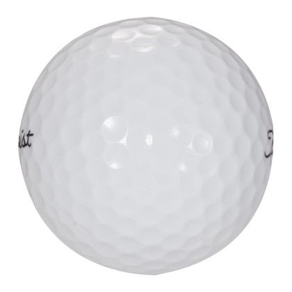 Custom Titleist Pro V1x Golf Balls - 12 Pack  - White Back View 