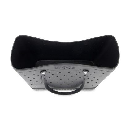 Custom Crocs Classic Large Tote - Black Open View 