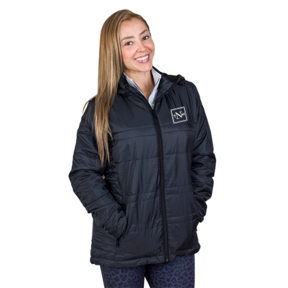 Custom Women's K2 Quilted Puffer Jacket - Onyx Black Custom Women's K2 Quilted Puffer Jacket - Onyx Black