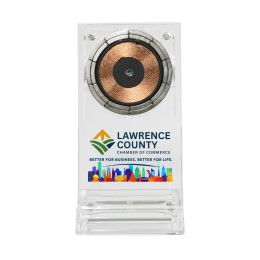 Custom Clearcharge Pro Acrylic Charging Stand - Clear