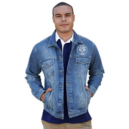 Custom Roadie Denim Jacket - Denim