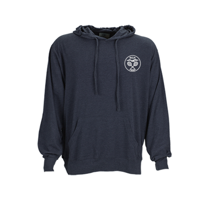 Custom Lightweight Jersey Knit Pullover - Navy Heather 