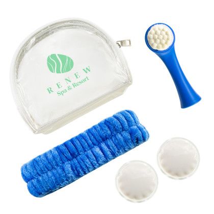 Custom Manor Face & Eyes Spa Kit - Open view