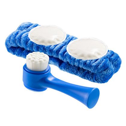 Custom Manor Face & Eyes Spa Kit - Blue