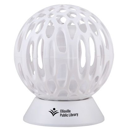 Custom Vortex Spinning Fan - White Custom Vortex Spinning Fan - White