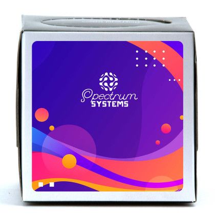 Custom Small Tissue Box - Black