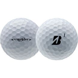 Custom Bridgestone TreoSoft Golf Balls - 12 Pack - White