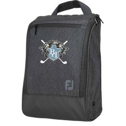 Custom FootJoy Deluxe Shoe Bag - Graphite