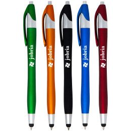 Custom Javalina Metallic Comfort Stylus Pen - All Colors 