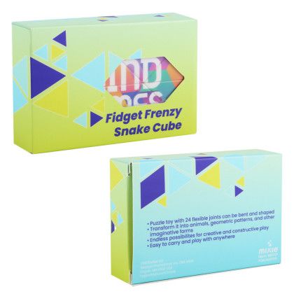 Custom Fidget Frenzy Snake Cube - Packaging View  
