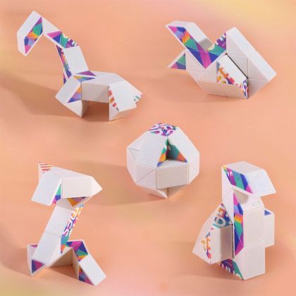 Custom Fidget Frenzy Snake Cube - Different designs 