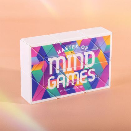 Custom Fidget Frenzy Snake Cube - Front View 