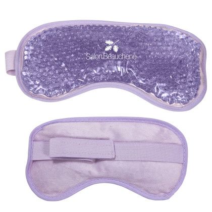 Custom Plush Hot/Cold Eye Mask - Pastel purple Custom Plush Hot/Cold Eye Mask - Pastel purple