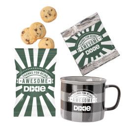 Custom Cocoa and Cookies Gift Set - Appreciation Gift