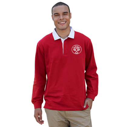 Custom Rugby Polo - Sport Red