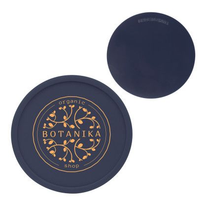 Custom Pub Silicone Coaster - Navy Blue 