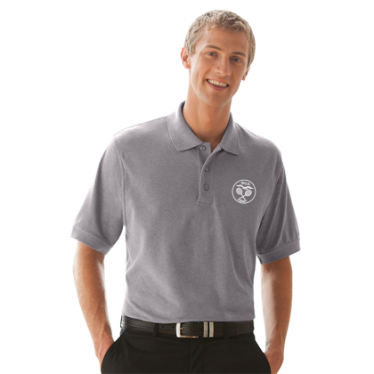 Custom Soft-Blend Double-Tuck Pique Polo - Oxford Custom Soft-Blend Double-Tuck Pique Polo - Oxford
