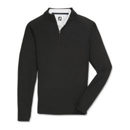 Custom FootJoy Women's Performance Quarter-Zip Pullover - Black