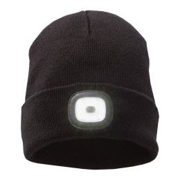 Custom Unisex MIGHTY LED Knit Toque - Black