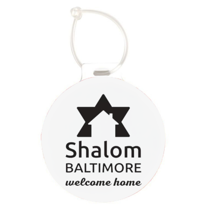Custom Soccer Luggage Tag - White Custom Soccer Luggage Tag - White