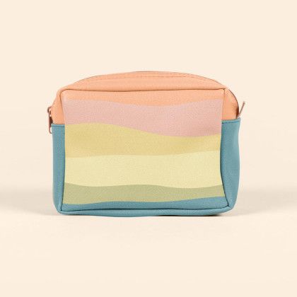 Custom Mod Pouch - Medium - Vegan Leather - Rainbow