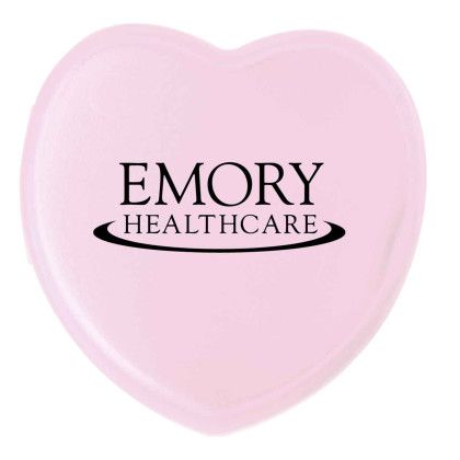 Custom Heart Pill Box - Translucent Pink 
