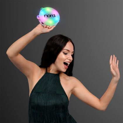 Custom 5" Little Light up Tambourine - Lifestyle View Custom 5" Little Light up Tambourine - Lifestyle View