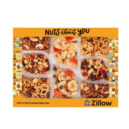 Healthy Harvest Charcuterie Tray in Custom Box - Employee Appreciation