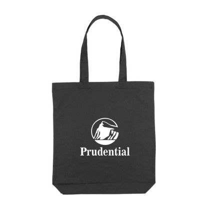 Custom PureCotton Gusset Tote - Black Custom PureCotton Gusset Tote - Black