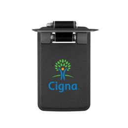 Custom SteelGrip Phone Stand - Black Front view