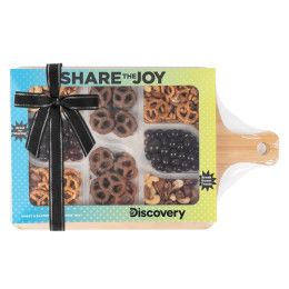 Custom Sweet and Savory Charcuterie Tray with Bamboo Board - Design 1