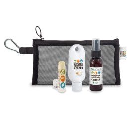 Custom Outdoor Adventure Kit with Sewn-in Tag & Carabiner - Multicolor