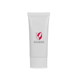 Custom HydraSun Clear Gel Sunscreen - White Front view