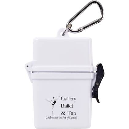 Custom Trek 8-Piece Waterproof First Aid Kit - White 