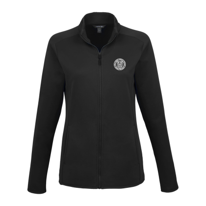 Custom TELICA Women's Brushed Back Recycled Fleece Jacket - Black Custom TELICA Women's Brushed Back Recycled Fleece Jacket - Black