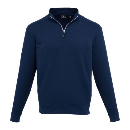 Custom FootJoy Men's Performance Quarter-Zip Pullover - Navy