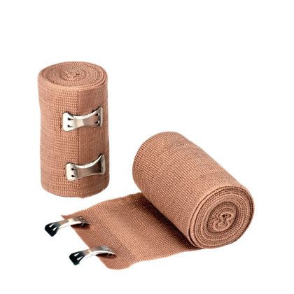 Custom Elastic Bandage - 3" x 5 Yard Latex Free - No Imprint - Tan Custom Elastic Bandage - 3" x 5 Yard Latex Free - No Imprint - Tan