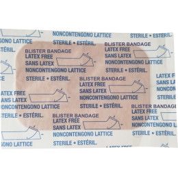 Custom Flex-Fit Large Patch Bandages - 2" x 3" - No Imprint - White