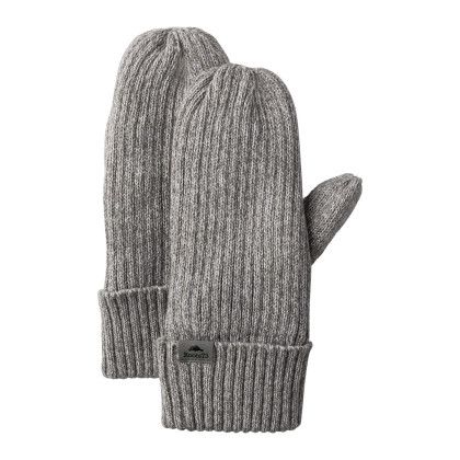 Custom Unisex WOODLAND Roots73 Knit Mitts - Gray Mix 