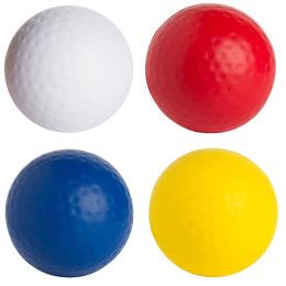Imprinted Golf Ball Squeezies Stress Reliever - Colors Imprinted Golf Ball Squeezies Stress Reliever - Colors