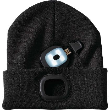 Custom Unisex MIGHTY LED Knit Toque - Led Light Plug 