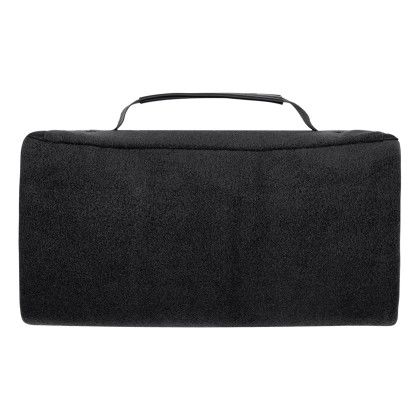 Custom Cutter & Buck RPET Roll-Up Picnic & Camping Blanket - Black back side