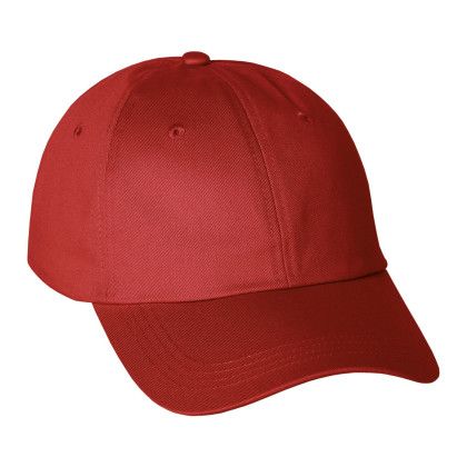 Custom Unisex Apex Chino Twill Ballcap - Team Red Custom Unisex Apex Chino Twill Ballcap - Team Red
