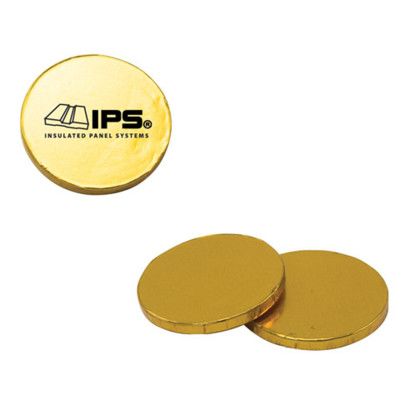 Custom Chocolate Coins - Gold