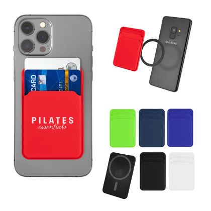 Custom Silicone Magnetic Phone Wallet - All colors Custom Silicone Magnetic Phone Wallet - All colors