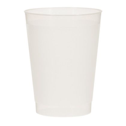 Custom 10 oz. Full Color Frost Flex Stadium Cup - Frosted Clear Without Imprint Custom 10 oz. Full Color Frost Flex Stadium Cup - Frosted Clear Without Imprint