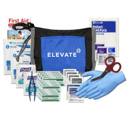 Custom Ready4 First Aid Kit - Blue 